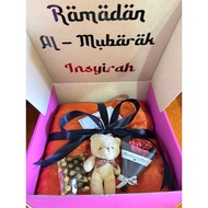 Giftbox Ramadan 2024 ~ Kain Pasang Terkini Jacquard Brick Orange