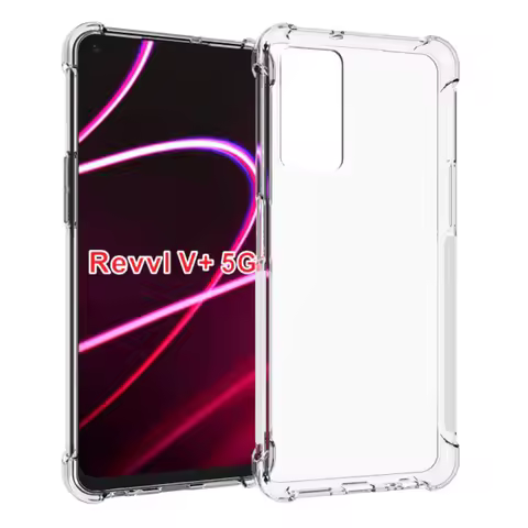 Air Cushion Shockproof Case For T-Mobile Revvl V Plus 5G Airbag Silicone TPU Soft Back Cover Case fo