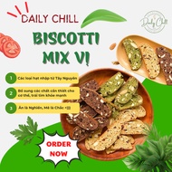 Biscotti Daily Chill Mix 3 Whole Bran Unsweetened Chills For Dieters, Weight Loss, Diabetes, Gyms