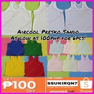 ✷ ✤ COD Baby Colored Aircool Presko Sando See Through Butas