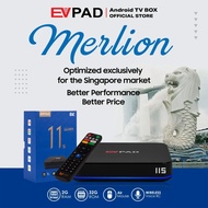 Evpad 11S Android TV box version 2025 No1 Singapore. Android 12 Ram 2G - Rom 32G