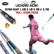 YGC Joran Teleskopik 3/7 Ultra Light 1.8m 2.1m 2.4m 2.7m (SCORE TWICE) Udang Galah Telescopic Rod Pr
