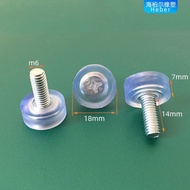 M6M8 Furniture Adjustable Foot Pad Table Chair Adjustable Foot Nail Cabinet Anti-slip Transparent Ad