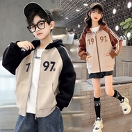 Jacket children, autumn-winter jacket for men and women, large size 18-50kg, cotton felt bomber jack