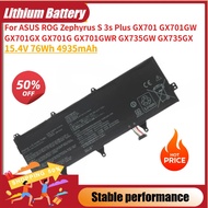 Laptop Battery C41N1802 15.4V 76Wh 4935mAh For ASUS ROG Zephyrus S 3s Plus GX701GX GX701G GX701 GX70