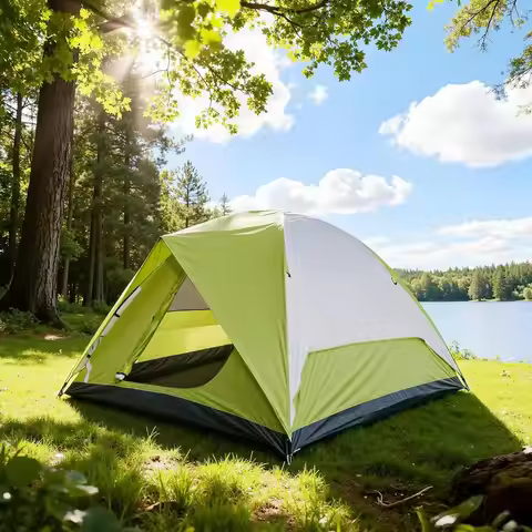 for Camping 4 Person Camping Tents Waterproof Windproof, Family Camping Tent, Outdoor Dome Tent Easy