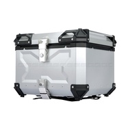 25L/32L/36L/45L/55L/65L/80L/85L/100L All Silver Motorcycle Aluminum Alloy Tail Box