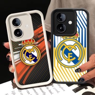 BI97 Real M-Madrid Casing for OPPO A5 A3 A5I Pro A3X A5X 5G 2025 White Black OPPO Phone Case