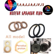 car speaker sub woofer box ring 1inch 3inch 5inch 6inch 6.5inch 8inch 10inch 12inch ring spacer mdf casing Universal DIY