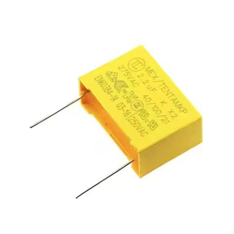 2PCS X2 SAFETY CAPACITOR 275V225K 2.2UF 275VAC P27.5MM