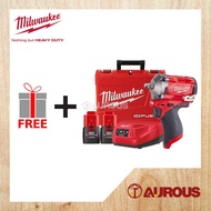 MILWAUKEE M12 FUEL STUBBY IMPACT WRENCH M12 FIWF12-302C WITH EXTRA FREE GIFT