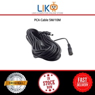 Ezviz DC Extension Cable Power Cord 12V Male Female Compatible EZVIZ C8C C3W C4W H8 Pro H3 H3C (5M/1