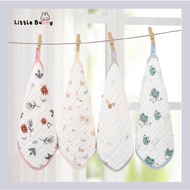 6 Layer Gauze Handkerchief Baby Newborn Soft Face Towel Sapu Tangan Bayi 30x30cm