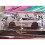 KYOSHO 1/64 - FERRARI F355 SPIDER SILVER
