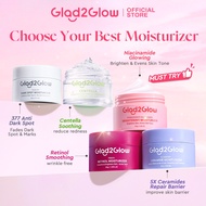 Glad2Glow Moisturizer Combo Pmomegranate Niacinamide Brightening/Peach Retinol/Repair Skin/Anti-Acne