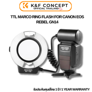 K&F Concept150 TTL Marco Ring Flash for Canon EOS Rebel GN14 (KF22.005)