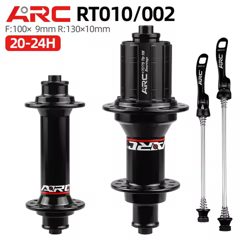 ARC RT010 002 Front 100 Rear 130 Road Bike Hub Hub 4 pawls 48 clicks NBK Bearing Hub 20 24 Holes Bic