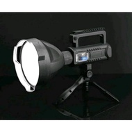 LED Powerful Flashlight Portable XHP50 XHP90 Torch USB Rechargeable Searchlight Waterproof Spotlight