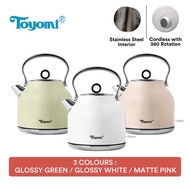 Toyomi 1.7L Stainless Steel Water Kettle WK 1700