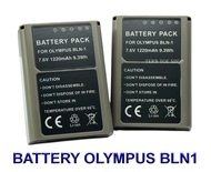 (แพ็คคู่ 2 ชิ้น) PS-BLN1 / BLN-1 / BLN1 Camera Battery for Olympus แบตกล้องโอลิมปัส OM-D E-M1 OM-D E
