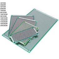Double Layer PCB Fiber Material FR4 Hole Matrix 2 Sides Layer Many Sizes