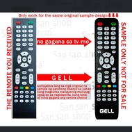 100% Universal remote control for gell smart tv remote work on your TV
