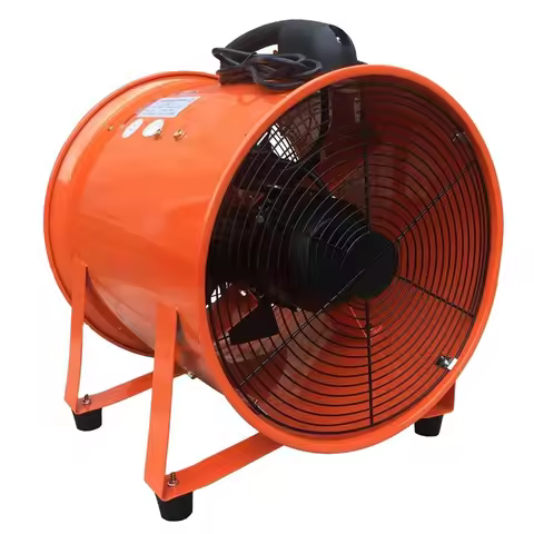 12" 220V Metal Portable Ventilation Fan Axial Blower Fan