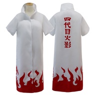 Naruto Fourth Hokage Minato Namikaze Cosplay Cloak Robe Anime Costume Halloween Comic Con Outfit Rea