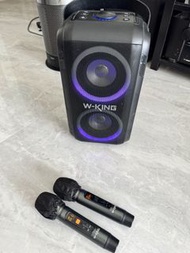 W-King T9 藍牙喇叭、揚聲器，包 2支原裝無線咪