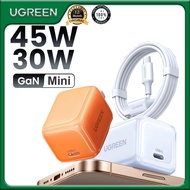 UGREEN 30W 45W GaN Charger Mini PD 3.0 USB C Phone Charger