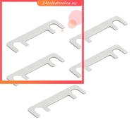 【HRDEAL】5PCS Car Fuse Flat Type 32V Fork Bolt Battery Fuse Car Bracket 30A-100A Fuse