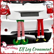 Christmas Red Elf Leg Car Hanging Ornament Delicate Blanket-free Cloth Car Christmas Decoration