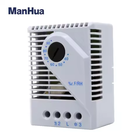 ManHua Temperature Controller MFR012 Motor Cabinet Temperature Control SwitchMechanical Thermoregula