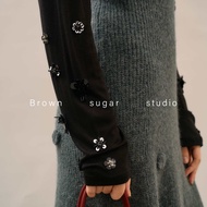 Brown sugar studio - เสื้อแขนยาวดีเทลปัก