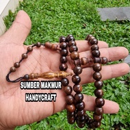 Genuine agarwood prayer beads, fragrant agarwood prayer beads, original kalimantan agarwood prayer b