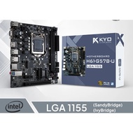 Mobo H61 Kyo New + i7 Gen 2 Gen 3 + paste 1 MONTH WARRANTY