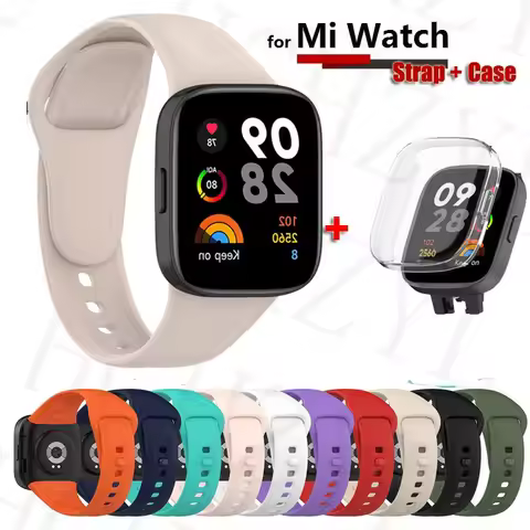 For Redmi Watch 3 Strap Wristband Replacement Smart watch Strap For Xiaomi Redmi Watch 3 Case Access