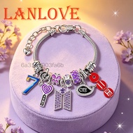 BTS1 OT7ARMY Beaded Bracelet - Cartoon Youth Group Whale Design