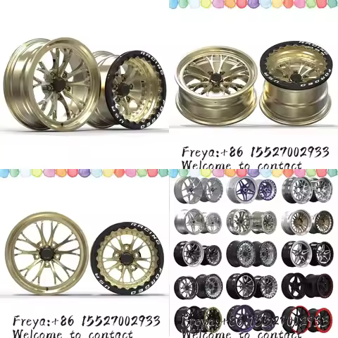 18x5 15x10 Vitesse Beadlock Weld Racing Wheels 5x114.3 5x120 5x115 Custom Finish Gold for Mustang Ch
