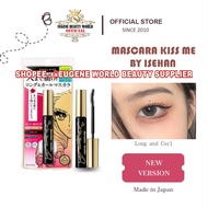 NEW PACK - KISS ME HEROINE BY ISEHAN MAKE LONG AND CURL MASCARA BLACK SUPER WATERPROOF MASCARA KISS 