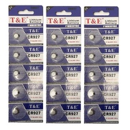 [SG] [15 Pieces] T&E CR927 Lithium Cell Button Battery