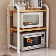 TTM 68cm Microwave Shelf Waterproof Rust-Free Place The Oven Weight Up To 40 Kg. Iron + Wood Enhance