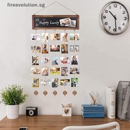 [fireevolution] 1 Set Wall Photo Picture Organizer Photo Holder Wall Collage Picture Frame Organizer