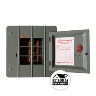 ♞,♘America Wall Electrical Panel Box Board for Plug in Circuit Breaker 4 Branches (6 Hole Enclosure