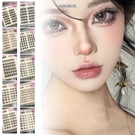 NARCISSUS13A0E Self-Adhesive Eyelashes,  with Jelly Glue Strips False Eyelashes, Beautiful Glue Free