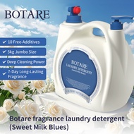 【5kg+100g】【Detergen pakaian dalam 100g percuma】 BOTARE Sweet Milk Blues Series Baby-Friendly Laundry