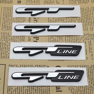 GT, GTLINE ABS emblem for Kia forte K3 cerato K5 optima Rio Sportage