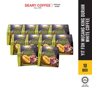 Yit Foh Musang King Durian White Coffee (Bundle of 10) [40g x 8s x 10 Box] Raja Durian 4-in-1 Instan