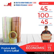 Flyhome Clear Duct Tape 2inch 100yard 45mm x 100yard 6roll 100yard ECO