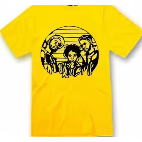 The Fugees T Shirt New Retro 90S Hip Hop Music Score Lauryn Hill 420 Og Rap